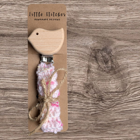Bird Pacifier Clip