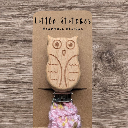 Owl Pacifier Clip