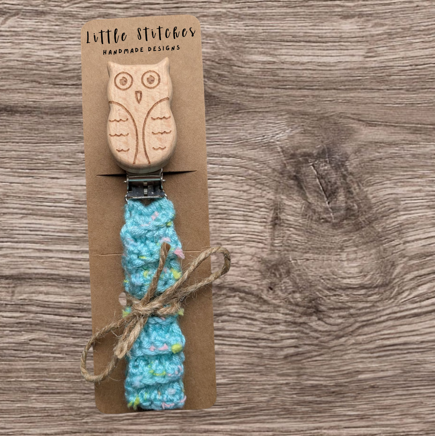 Owl Pacifier Clip