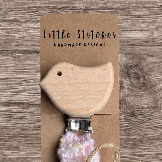 Bird Pacifier Clip
