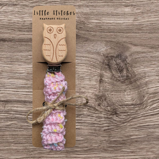 Owl Pacifier Clip